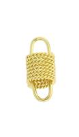 Vermeil Braided Connector