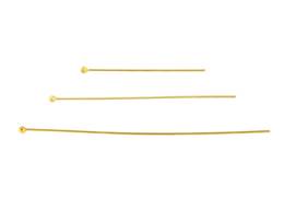 Vermeil Headpin And Brooch Findings