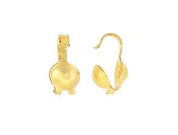 Gold Plated Clam Shell Bead Ending