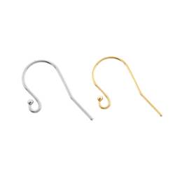 14K Earwire 1.3mm Ball Earring