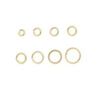 Gold Filled Round Jumpring 0.75mm Thick (21 Gauge)