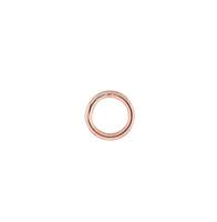 14KR 4mm Soldered Jump Ring 0.76mm Thick