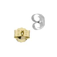 14K 4.70mm Earring Earnut 0.76mm Center Hole