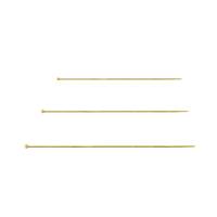 14K Gold Ball Headpin 30 Gauge Wire