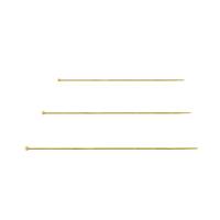 14K Gold Ball Headpin 30 Gauge Wire