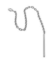 Sterling Silver U-Threader Cable Chain Earwire (C)