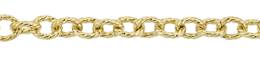 3.95mm Width Twisted Round Cable Gold Filled Chain
