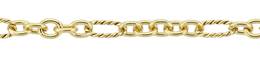 3.4mm&3.0mm Width Twisted Long And Round Chain