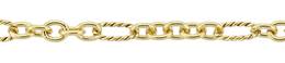 3.4mm&3.0mm Width Twisted Long And Round Chain