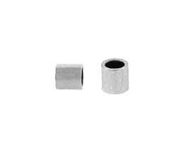 Sterling Silver Crimp Bead 2mm Dia By 2mm Length