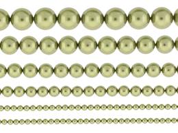LIGHT GREEN PEARL SWAROVSKI CRYSTAL