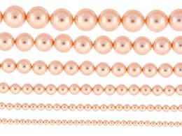 PEACH PEARL SWAROVSKI CRYSTAL