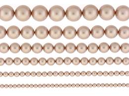POWDER ALMOND PEARL SWAROVSKI CRYSTAL