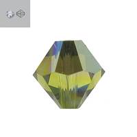 OLIVINE AURORE BOREALE SWAROVSKI CRYSTALS