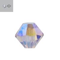 LIGHT AMETHYST AURORE BOREALE 2X SWAROVSKI CRYSTAL