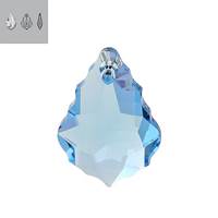 AQUAMARINE SWAROVSKI PENDANTS