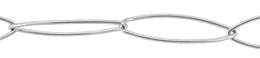 5.8mm Width Sterling Silver Oval Cable Chain
