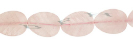 Rose Quartz Bead Leaf Shape Gemstone