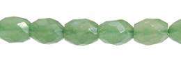 Aventurine Bead Barrel Shape Faceted Gemstone