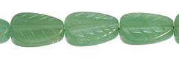 Aventurine Bead Leaf Gemstone