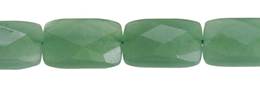 Aventurine Bead Rectangle Shape Faceted Gemstone