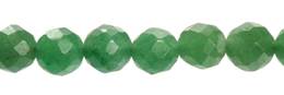 Aventurine Bead Ball Shape Faceted Gemstone