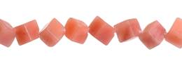 Pink Aventurine Drill Through Corner Dice Shape