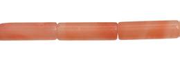 Pink Aventurine Round Tube Shape Gemstone