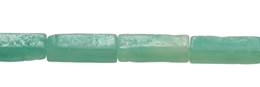 Amazonite Bead Square Tube Gemstone