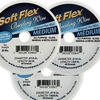 Soft Flex Beading Wire 0.019 Stainless Steel