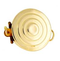 Gold Filled Round Water Ripple Multi-Rows Clasp