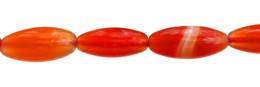 Red Agate Natural Color Rice Shape Gemstones
