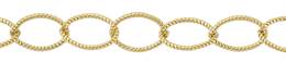 6.0mm Width Twisted Oval Gold Filled Chain