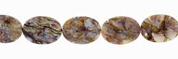 Pietersite Bead Waved Oval Shape Gemstone