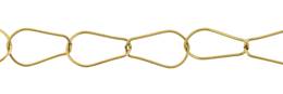 Gold Filled Chain 10.0mm Width Pear Link