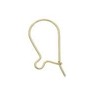 Gold Filled Kidney Earwire Earring