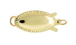 14K PEARL FISH HOOK CLASP 2511-14K