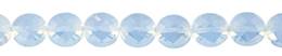 Opalite Bead Coin Faceted Shape