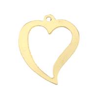 14K Heart Charm C-1