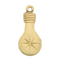 14K Light Bulb Charm