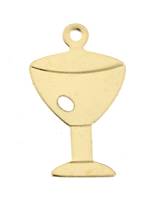 14K Champion Cup Charm