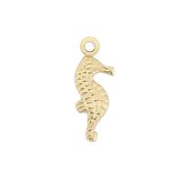 Gold Filled Seahorse 13mm Charm