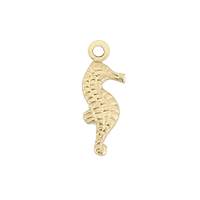 14K Seahorse Charm