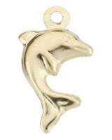 14K Dolphin Charm