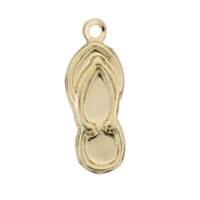 14K Slipper Charm