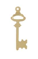 14K Key Charm