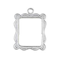 Sterling Silver Rectangle Picture Frame 15mm