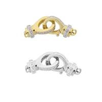 14K Diamond Accent Lobster Clasps