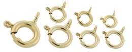 Gold Filled Open Ring Spring Ring Clasp