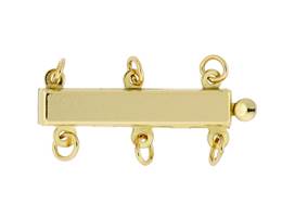 14K Bar Clasps